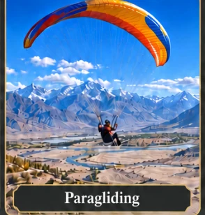 Paragliding activity