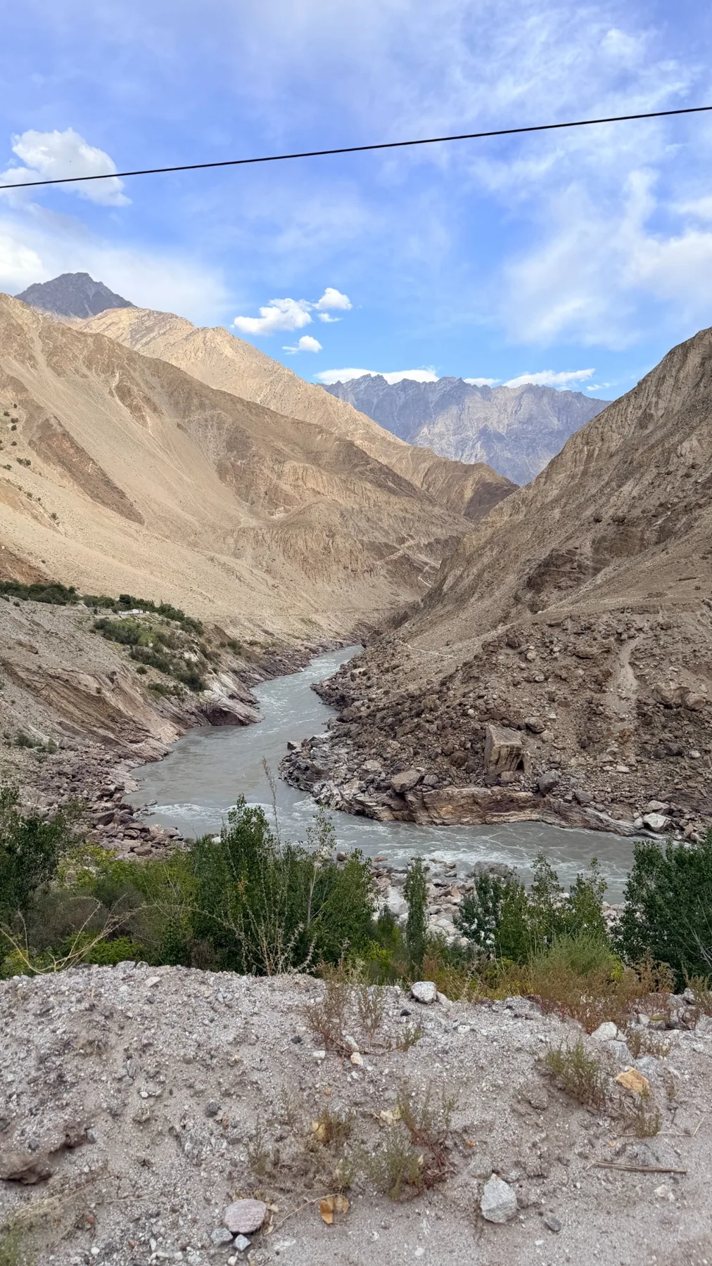 Photograph from the northern Pakistan tour area