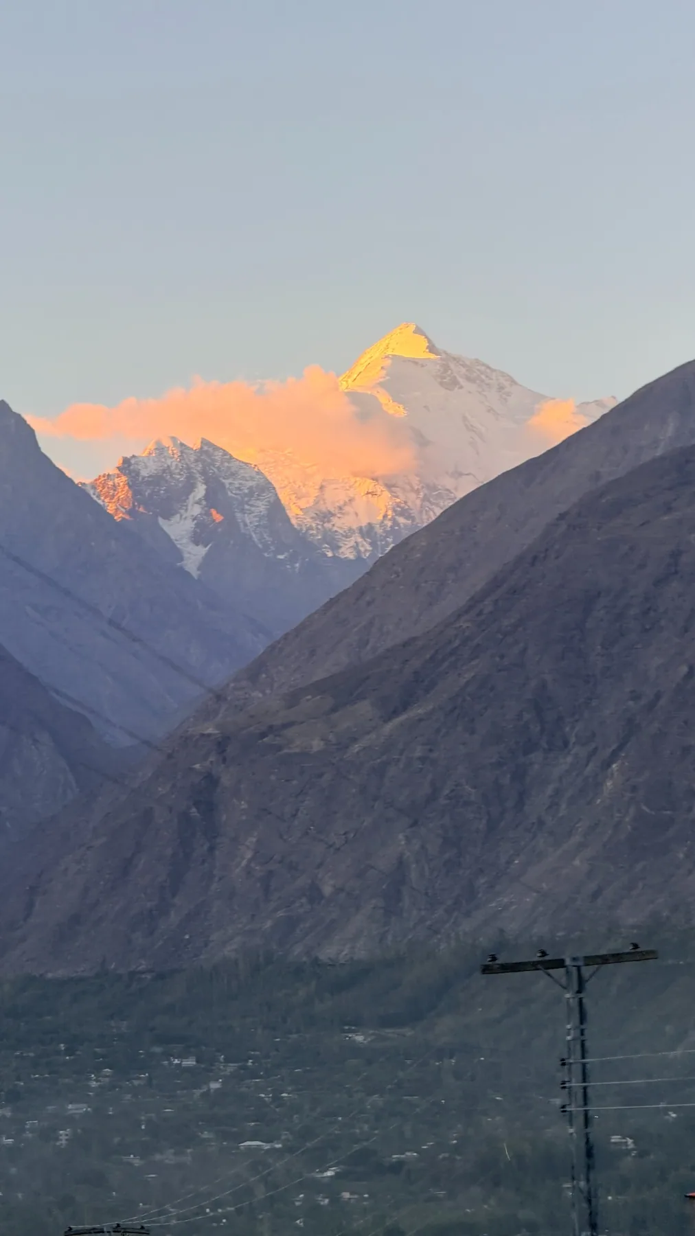 Photograph from the northern Pakistan tour area
